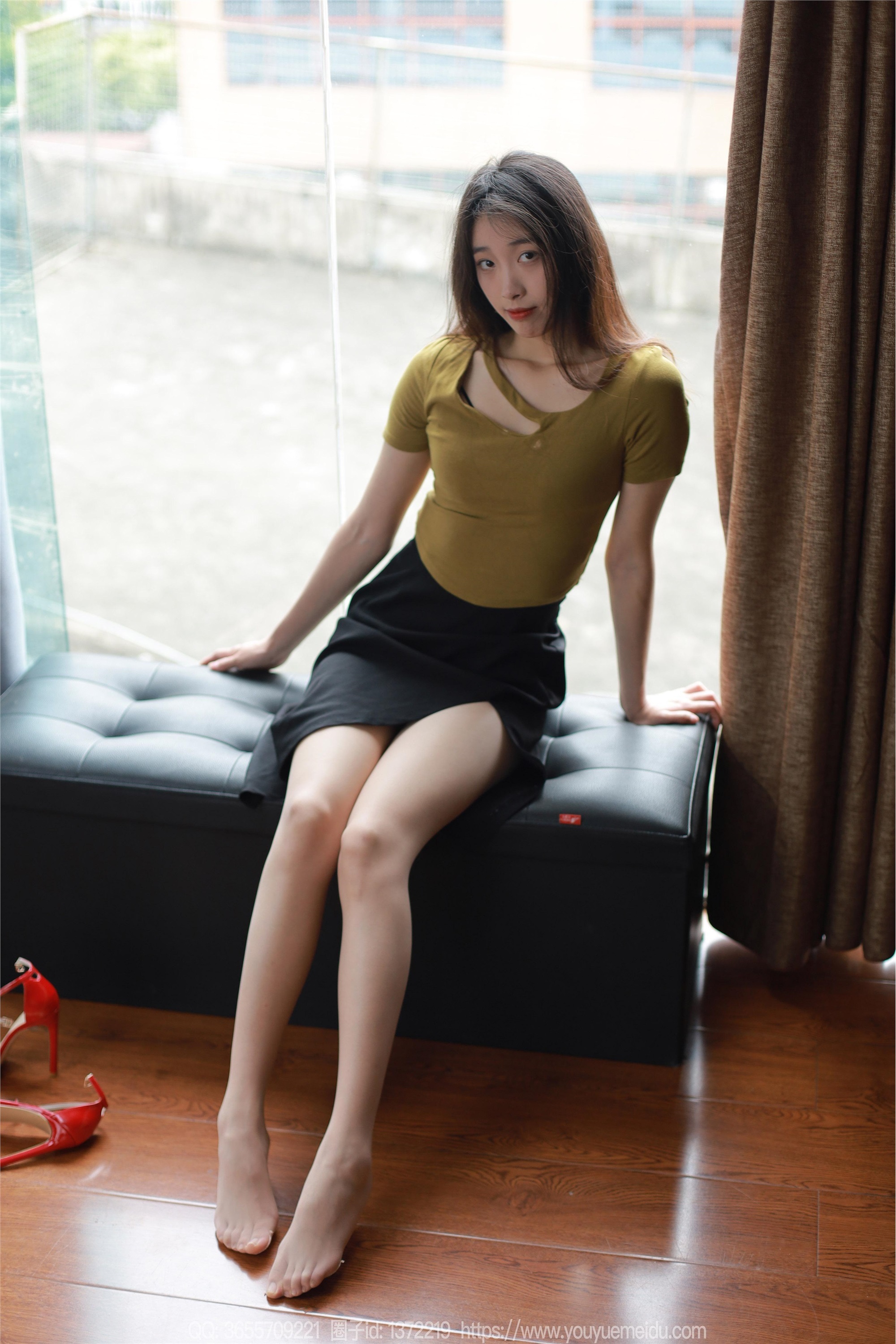 IESS异思趣向  2024.04.04 丝享家 1707 小九《高叉长裙》